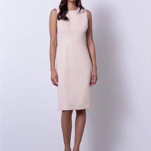 NWT Etcetera Watson Cream Sleeveless Dress
